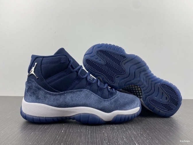 Rep MAX Jordan Velvet Air 11 Midnight Navy WMNS AR0715-441 0821